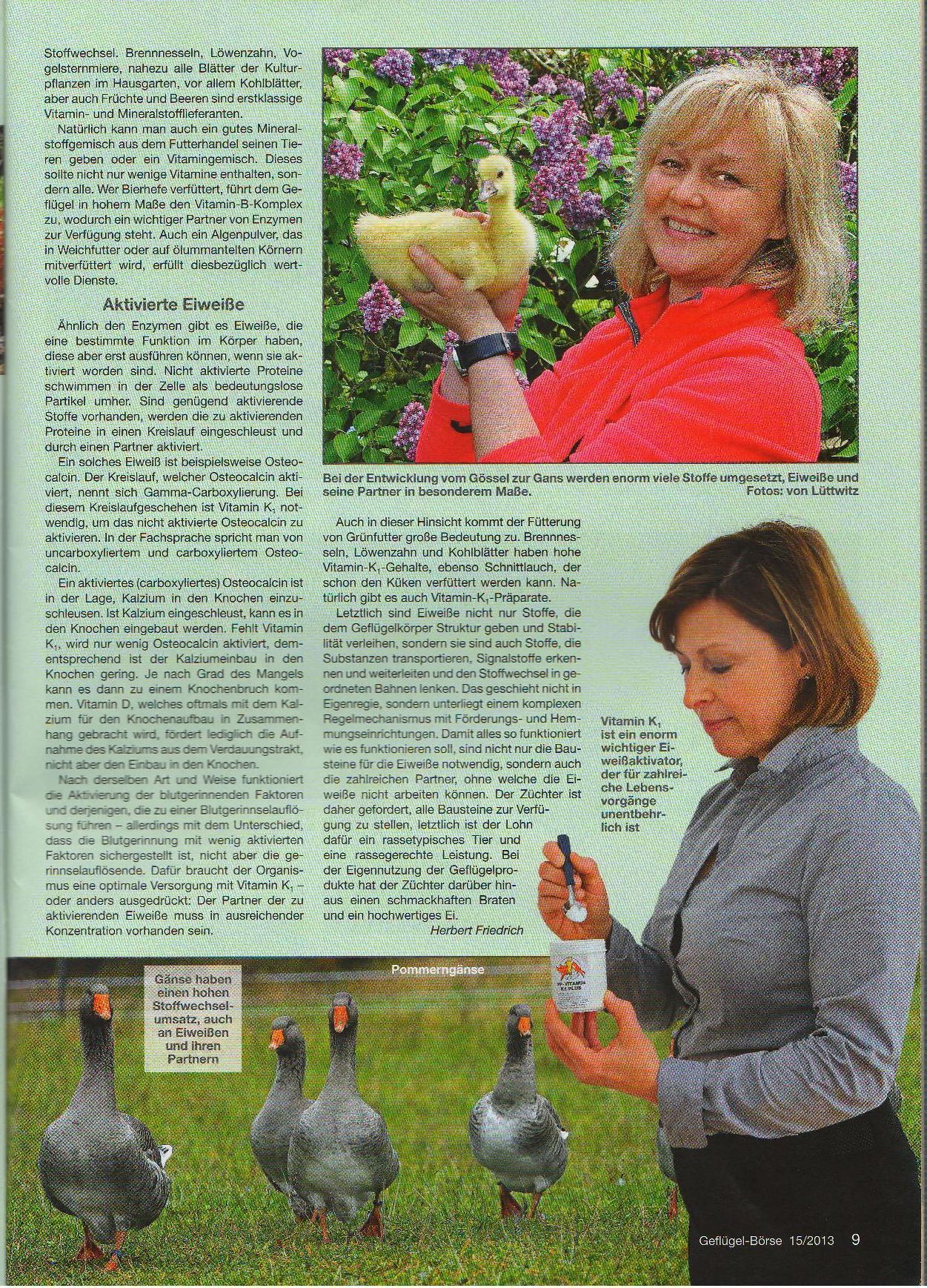 Vitamine-Mineralstoffe-Stoffwechsel-Aktivierte Eiweiße-Vitamin-K1