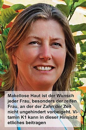 Vitamin K und schöne Haut